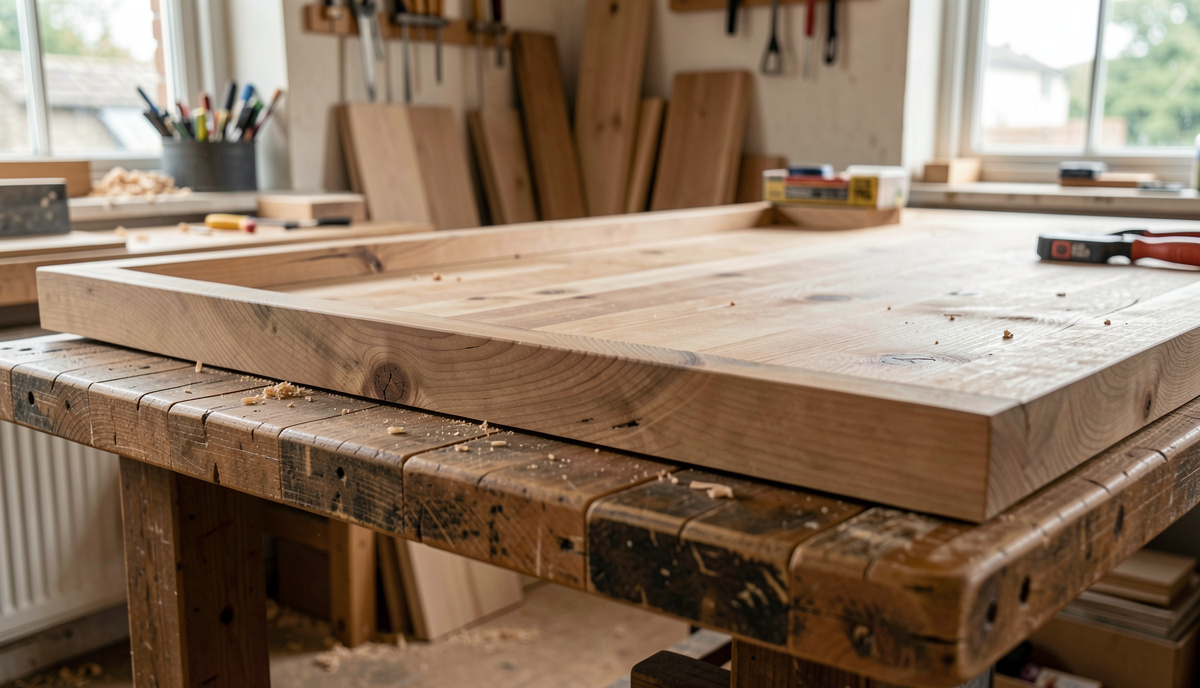 un tour de bois qui montre ses gestes